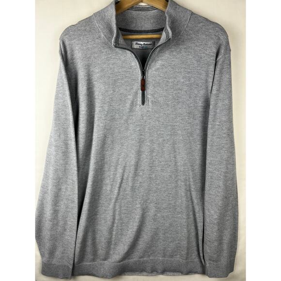 Tommy Bahama Men's Size XXL Quarter Zip Long Sleeve - Picture 2 of 13